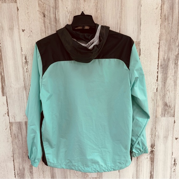 Frogg Toggs Women’s Full Zip Size L-XL River Toadz Hooded Jacket In Seafoam/Blk - Picture 9 of 9